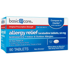 Viên uống dị ứng Basic Care Allergy Rliefe 10mg  90 viên